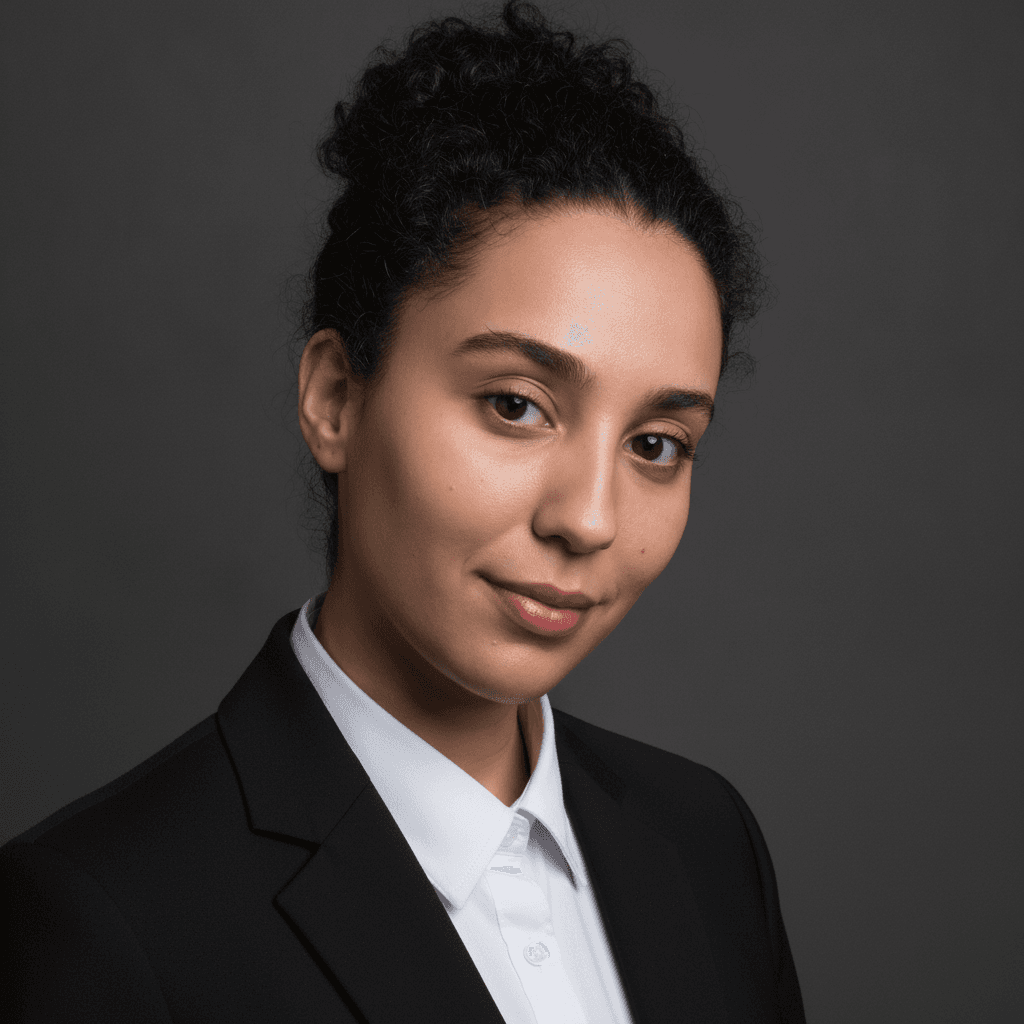 Professional AI headshot (AI demo person)